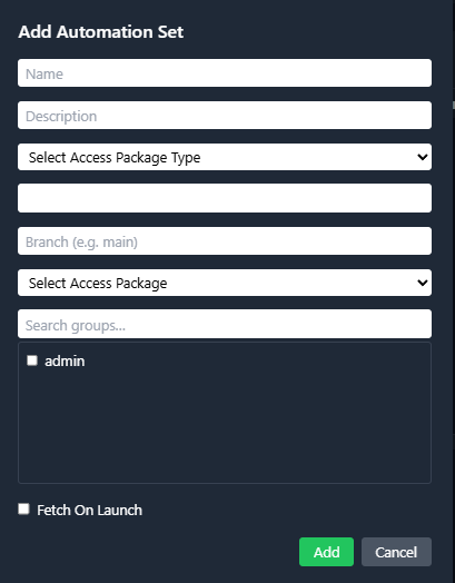 Main dashboard screenshot
