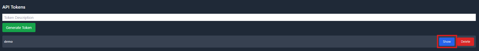 Main dashboard screenshot