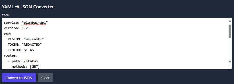 Main dashboard screenshot