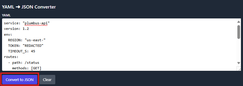 Main dashboard screenshot