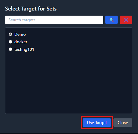 Main dashboard screenshot