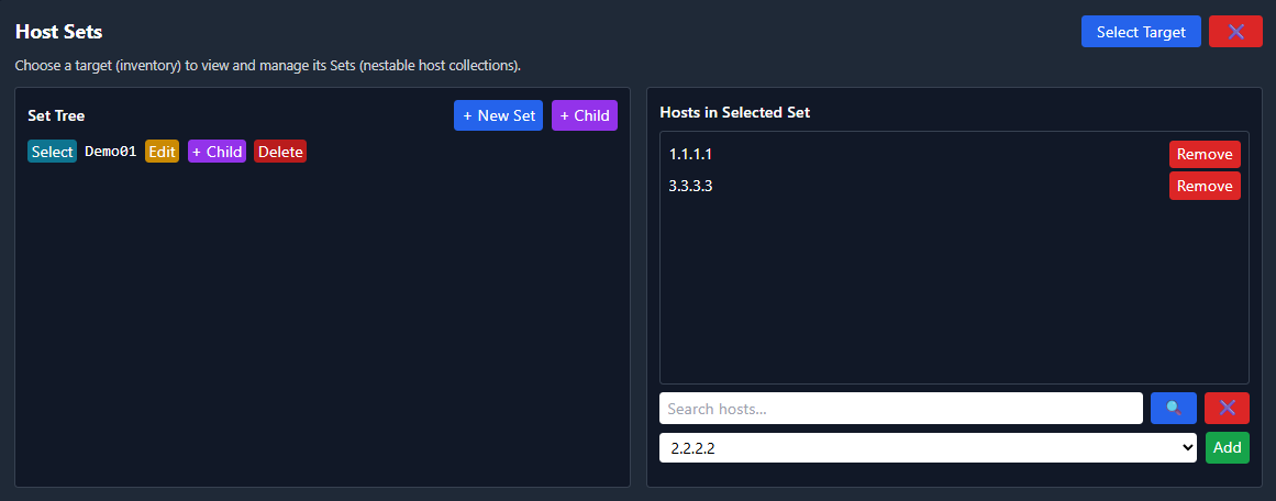 Main dashboard screenshot